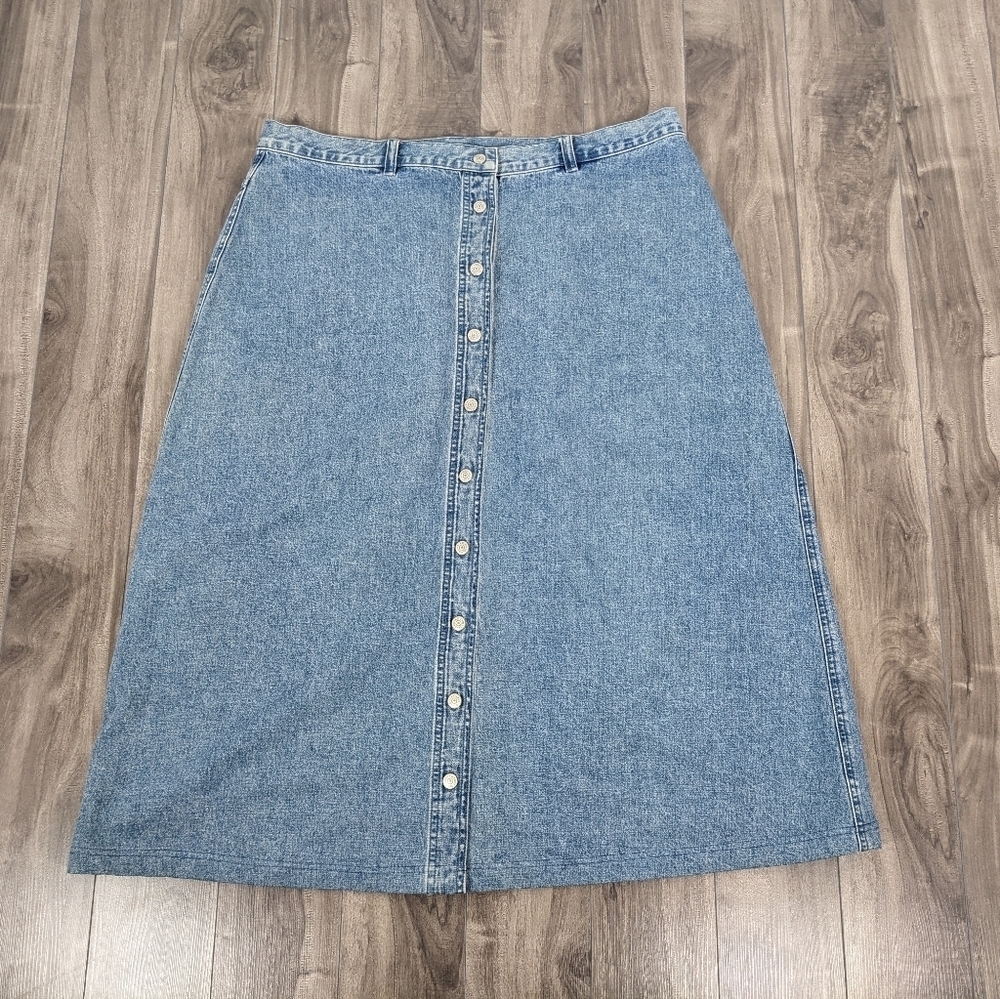 Ralph Lauren Jeans Denim Skirt Size 20